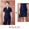 Women's Summer Short-Sleeved Professional Suit - High-End Formal Wear for Interviews and Commute