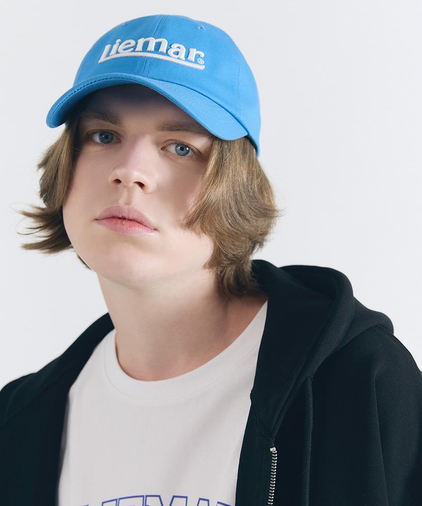 LIEMAR Embossed Embroidery Ball Cap Blue