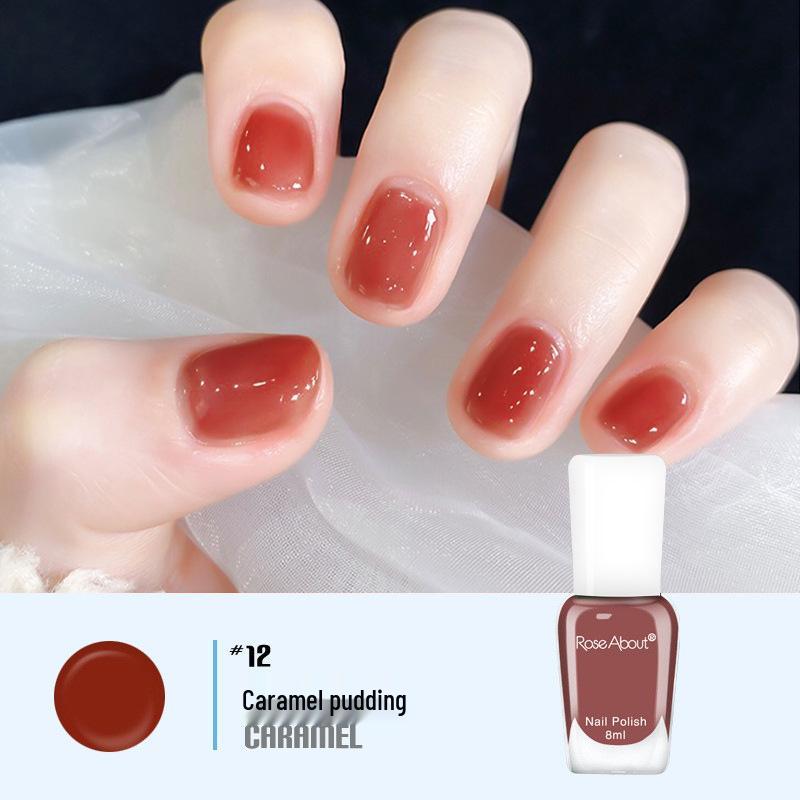 Aurora Nude Water-Based Peelable Nail Polish - Summer Long-Lasting, Eco-Friendly, Odorless, No-Bake, Free Shipping