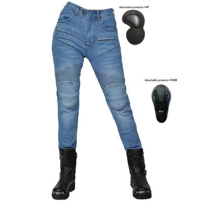 VOLERO+Blagi slim de damă+pantaloni de călărie pentru motocicletă ocazional pentru curse off-road, anti-cădere
