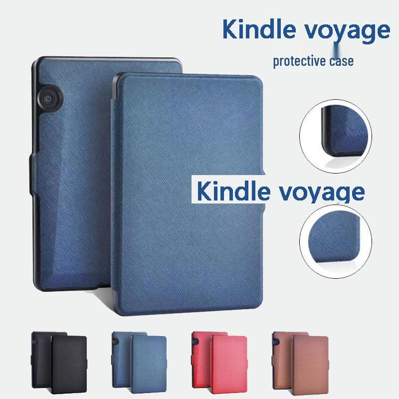 Ultra-Thin Anti-Drop Leather Case for Kindle Voyage 1499