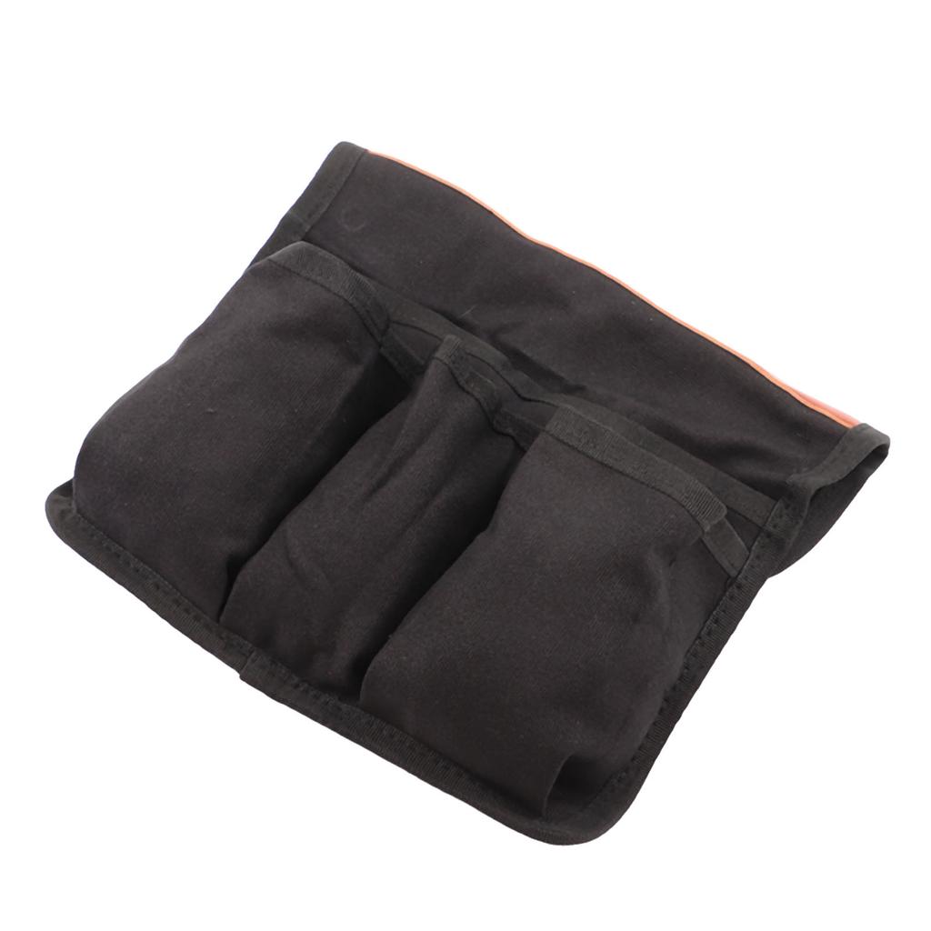 Chair Side Organizer Multifunctional Storage Bag Chair Side Bag for Camping Beach Black