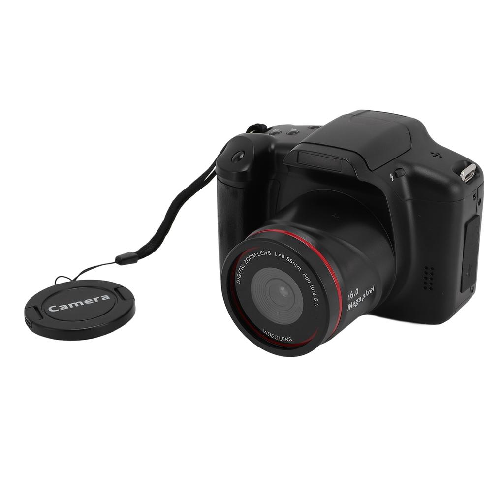 Digital Camera 16MP HD 180 Degrees  Flip Screen Camera 1080P 16X Zoom 2.4 Inch Screen Compact Travel