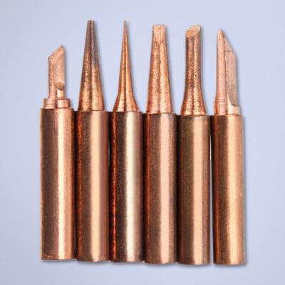 5/6/10Pcs 900M Professional Soldering Iron Tip Diamagnetic Wear-resistant Multiple Hard Soldering Tip for Welding