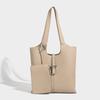 2025 New High-End Large Capacity Tote Bag for Women, Lychee Pattern Shoulder Underarm Bag, Handbag for Commuting