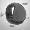 Winter Earmuffs with Thicken Plush Lining Foldable Ear Warmers for Women Men Unisex Outdoor Winter Sport Daily Activity