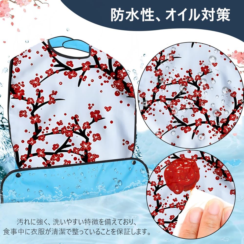 Hiliboom Care Apron For Dining Waterproof Stain Resistant High Durability Easy 3