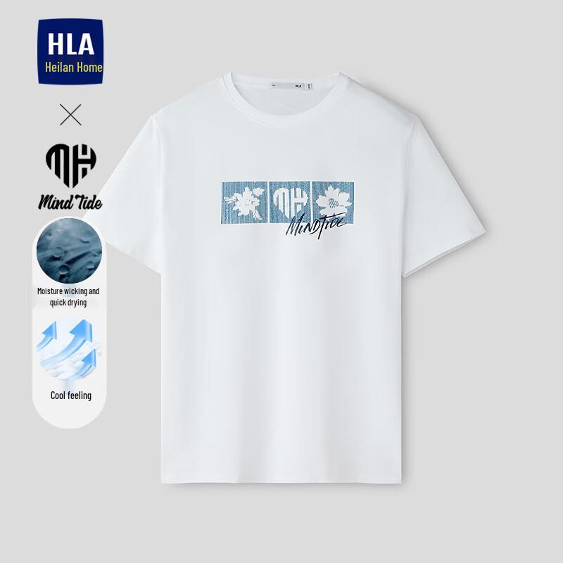 HLA  Yixin Jiwei  Series Moisture-Wicking Cool-Feel Short-Sleeve T-Shirt XL