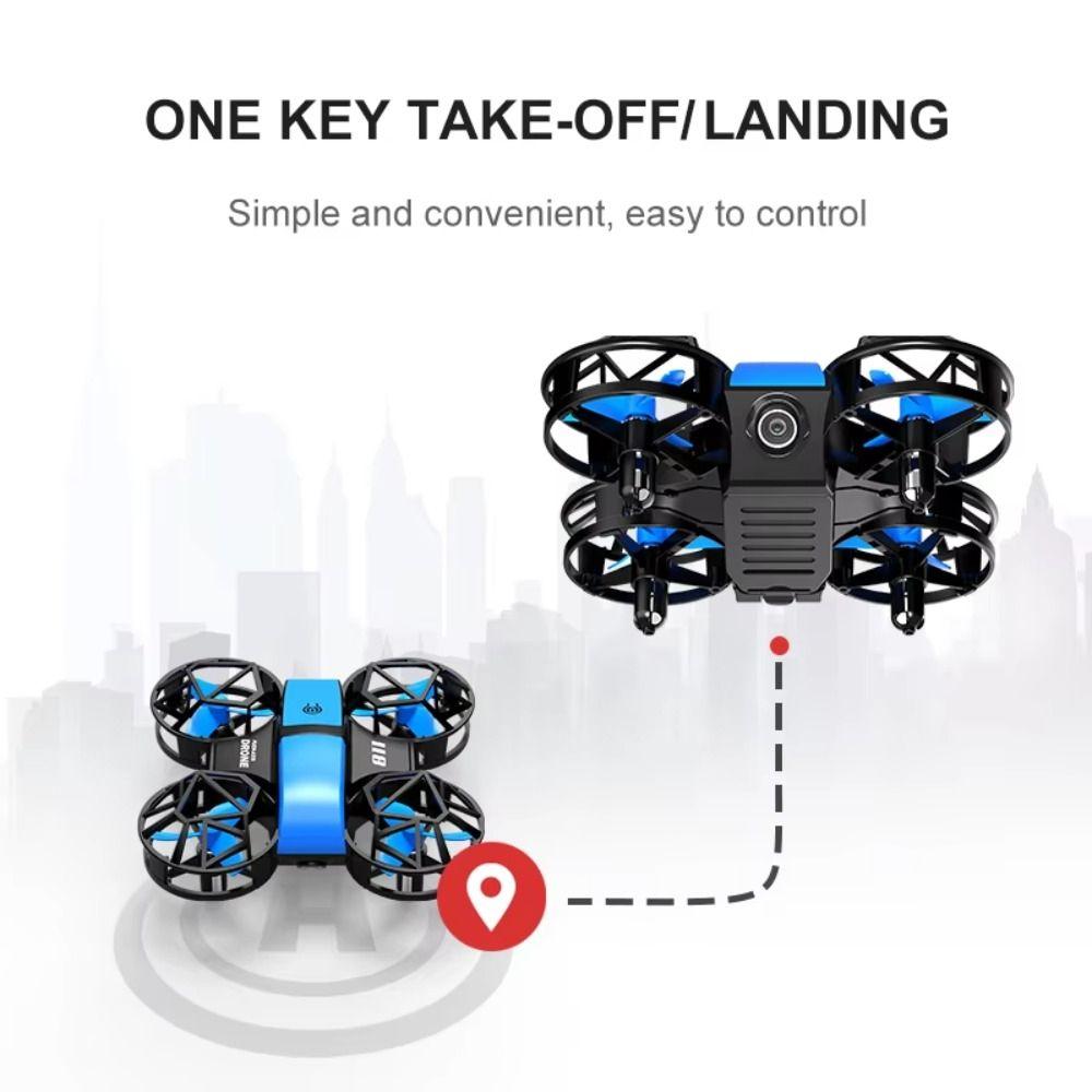 Flying Mini Remote Control Aircraft Rechargeable Quadcopter Plane Toy Home Decor