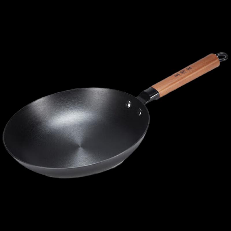 Wang Yuanji 26cm Cast Iron Skillet with Glass Lid