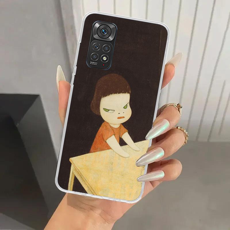 

Y-Yoshitomo Nara Phone Case for Xiaomi Redmi Note 15 14 14S 13 12S 12 Pro 11S 11 Plus 11T 11E 10S Soft Funda Print Shell Redmi N Redmi Note 15 4G