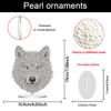 DIY Rhinestones Paintings Ornaments Set for Adults Beginners 7.48x5.12 Inch for Desk & Room