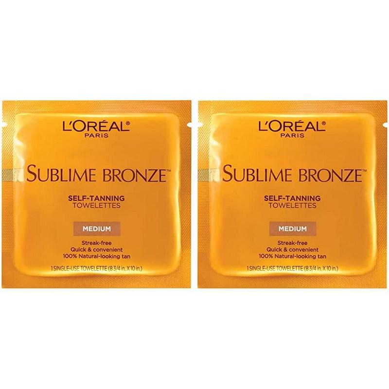 L`Oréal Paris Sublime Bronze pašiedeguma salvetes