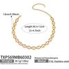 European & American Fashion 18K Gold-Plated Jewelry Set: Ultra-Sparkling Diamond Design with Necklace, Bracelet, and Earrings.