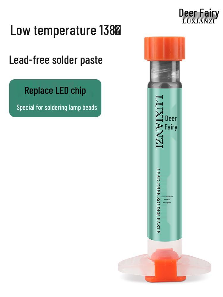 

Deer Fairy Lead-Free Solder Paste for Low-Temp LED/BGA Mobile Repair