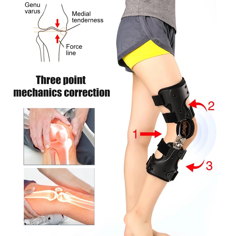 Hinged Knee Brace, Knee Support For Acl, Meniscus Tear, Pcl, Surgery Recovery,Adjustable Post Op Knee Immobilizer,Leg Stabilizer