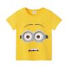 Cute Kids Minions Tshirts  Made of Pure Cotton Tops Suitable for Both Boys and Girls Comfortable Tops and A Great Birthday Gift