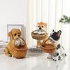 Adorable Simulated Dog Home Use Entrance Key Storage Ornaments Living Room Entrance TV Cabinet Coffee Table Tabletop Resin Crafts