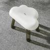 Cloud Light Luxury Chair Strong Load-bearing Capacity Wide Seating Area Hallway Ottoman Living Room Plastics Seat for Bedroom
