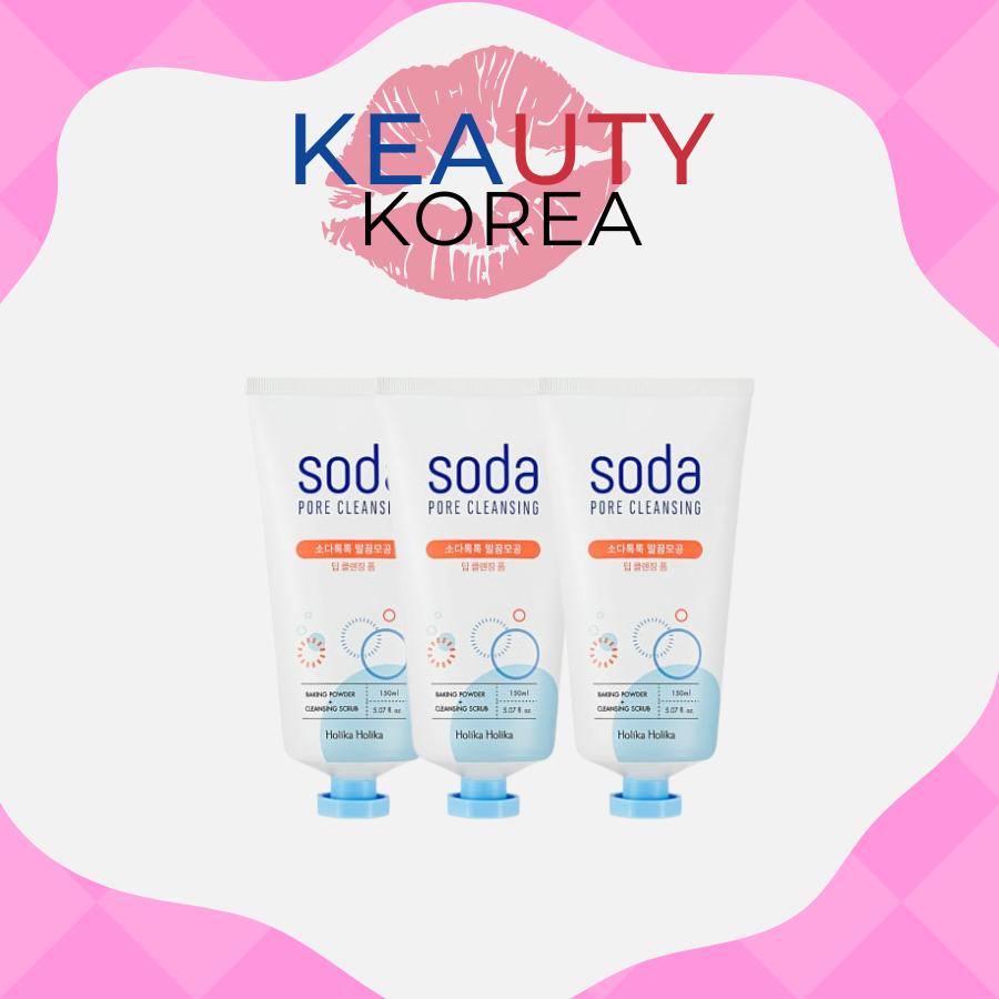 HOLIKA HOLIKA Soda Pore Deep Cleansing Foam 150ml 3ea