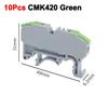 10 יחידות מחבר פס מסוג מנוף CMK420 4 מ"מ² 11AWG רכזת חיבור מהיר לחיווט אלקטרוני