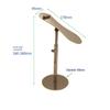 Stainless Steel Shoe Display Rack for High Heels and Shoe Support Stand