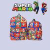 Zaino Super Mario Bros per Bambini, Borsa Scolastica, Regalo di Natale, Spallacci Regolabili!