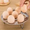 1Pieces Multifunctional Steamed Egg Rack Stainless Steel Steamed Bun Dumplings Steaming Rack Durable Steamer Outdoor Tableware