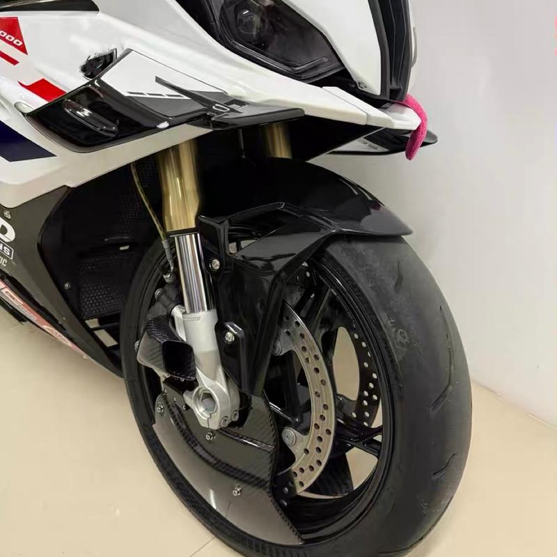 For BMW S1000R S1000RR M1000R M1000RR HP4 S1000XR M1000XR Carbon Fiber Motorcycle Front Brake Air Duct Caliper Radiator Cover
