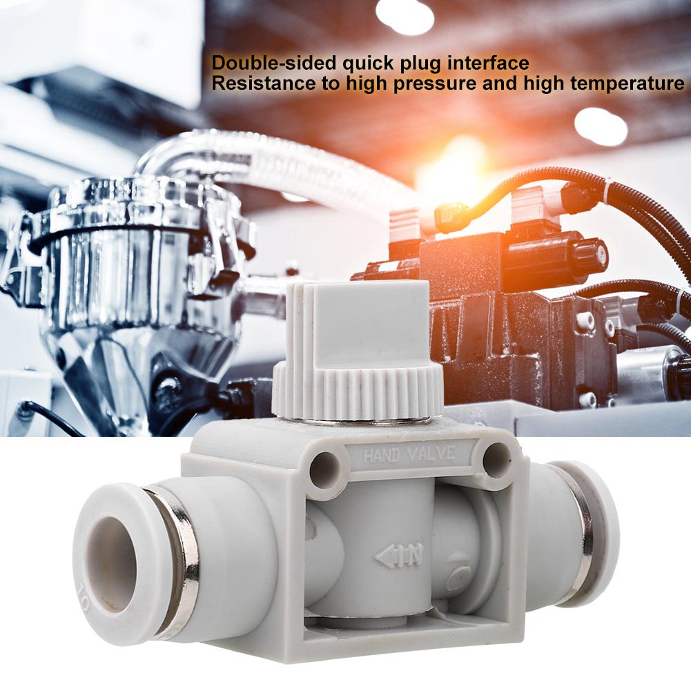 Plastic Shut Off Valve HVFF Switch Valve Quick Coupling Connector for Pneumatic Automatic