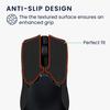 kwmobile Mouse Grip for Razer Viper Ultimate - Anti-Slip Grip Tape, Pre-Cut, 0.5mm Thick, Black