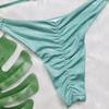 Sexy Crystal Diamond Bikini Strap Women's Split Swimsuit Beach Swimsuit