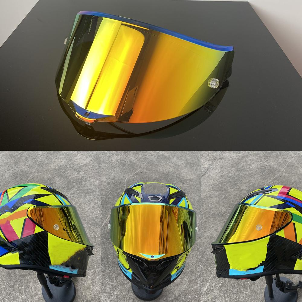 CORSA R RACE3 Helmet Shield for AGV PISTA GPR GPRR Helmet Visor Uv Protection Windshield Casco Moto Accessories