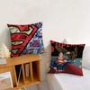 Superhero S-Superman comics cushion cover Living Room Headboard Office Cushion Bedroom Cushion Sofa Nap Time Pillow Case