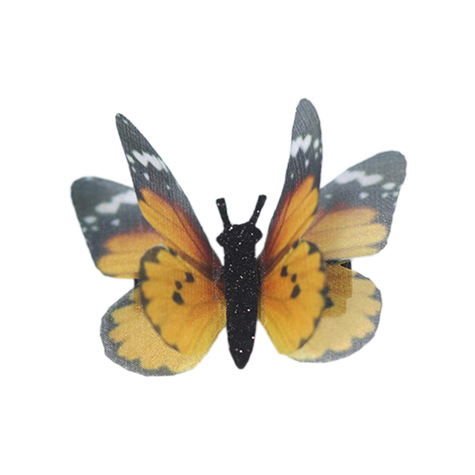 

Vintage Style Stereo Butterfly Hairpin for Woman Cute Vintage Double-layer Hair Clip Chinese Style Hair Accessories 19