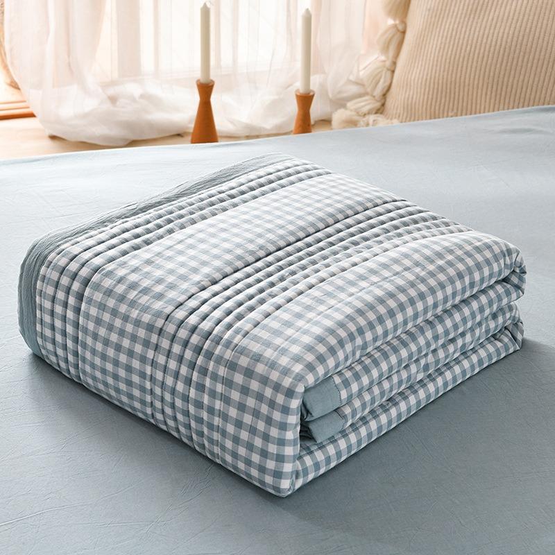 Light Luxury Cartoon Blanket Kawaii Sofa Towel Summer Cool Quilt Single Double Nap Cover Cotton Blanket Bedspread Soft Bed Sheet