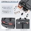 RAINSMORE Business Job Hunting Large Lightweight Fits A4 Shoulder Perfect for Business Gray Men's Bag, Bag, Capacity, 3-Way, Briefcase, 15.6-inch