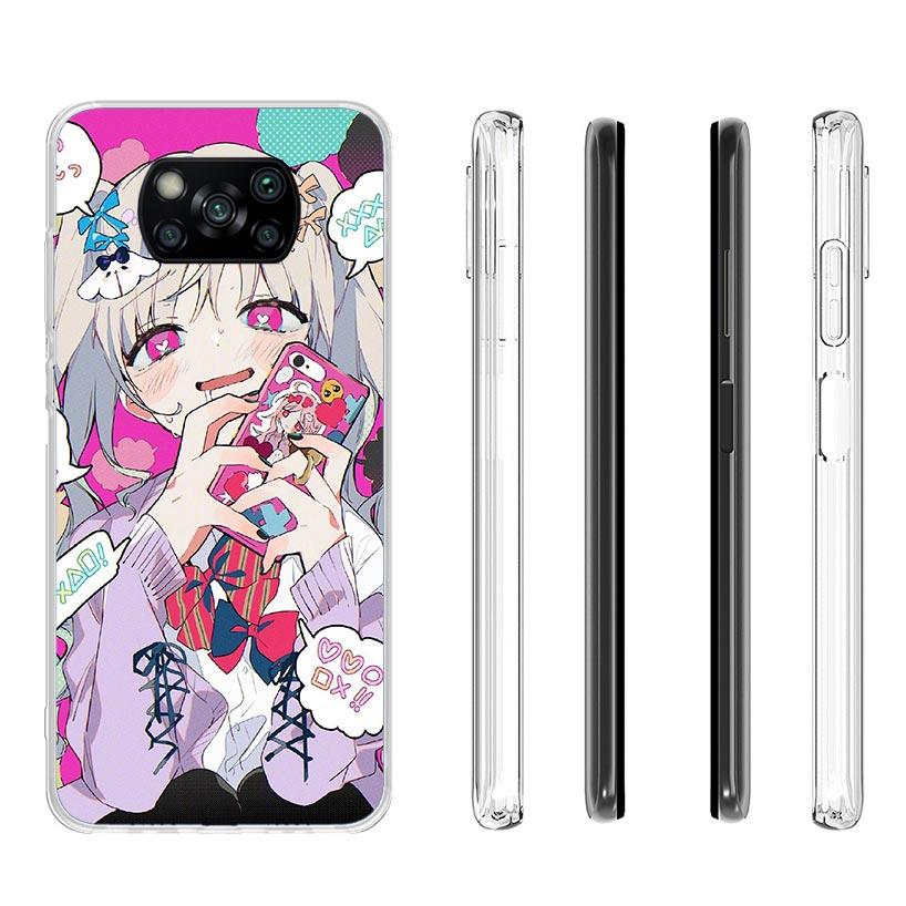 Cute Anime Girl INS Case Phone Cover for Xiaomi Redmi Note 10 9 9S 8 8T 7 5 Pro Mi 12T 11T 10T 9T 12 11 Lite A3 A2 Trend Fundas
