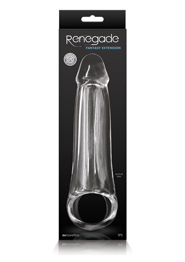 Penis Sheath Extension L 23 X 4.5cm - Renegade - Penis Sheaths