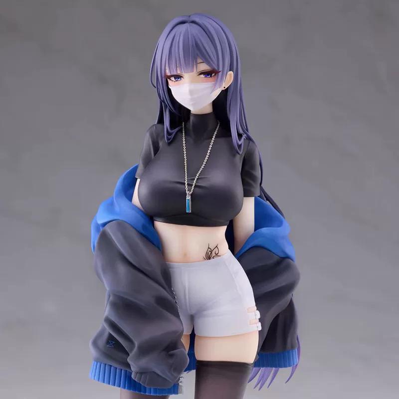 Yuna Biya Original Character 23.5cm Anime Figure Collectible Model Desktop Decoration Pc Case Ornament Gift For Anime Fans