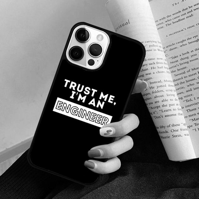 I M An Engineer I M Good At Maths Phone Case Back Cover for iPhone 17 Air 16 15 14 13 11 12 Pro Max Plus Coque