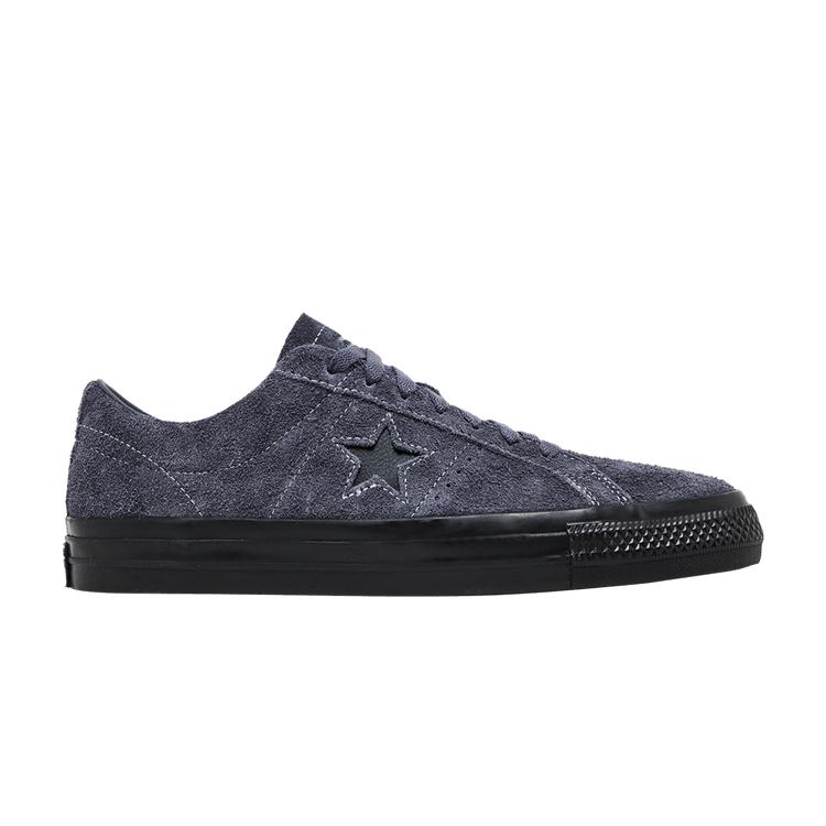 Converse One Star Pro Vintage Suede Low Dark Moth Black 35