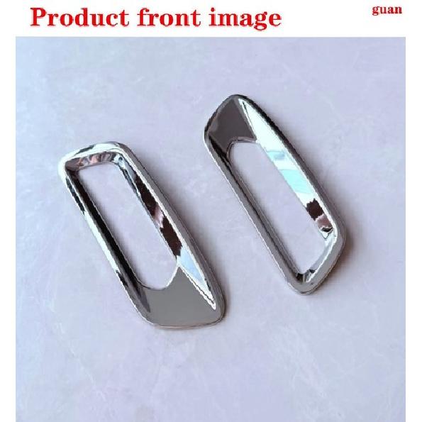 Car Rear Fog Lights Decorative Frame Silver For Honda Passport TrailSport 2026-
