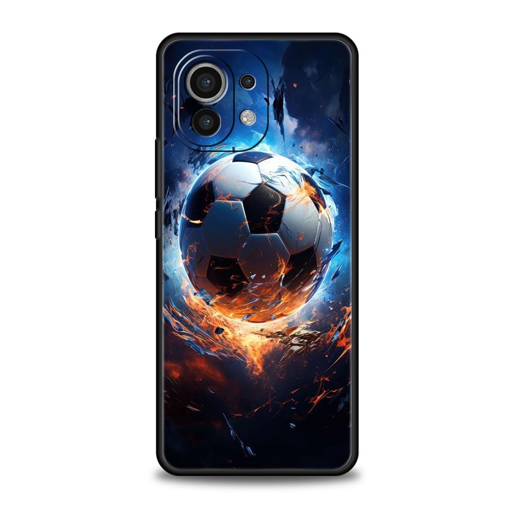 Football Passion Soccer Ball Phone Case For Xiaomi 14 13T 12T Pro 12 13 11 Ultra Mi Note 10 Lite 10T 5G 11X Pro 11T 11i 9T Cover
