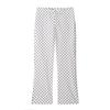 Damen Tupfen Jacke Shorts Set 2025 Herbst Streetwear Lockerer Schnitt Rundhalsausschnitt Langarm Einreihiger Mantel