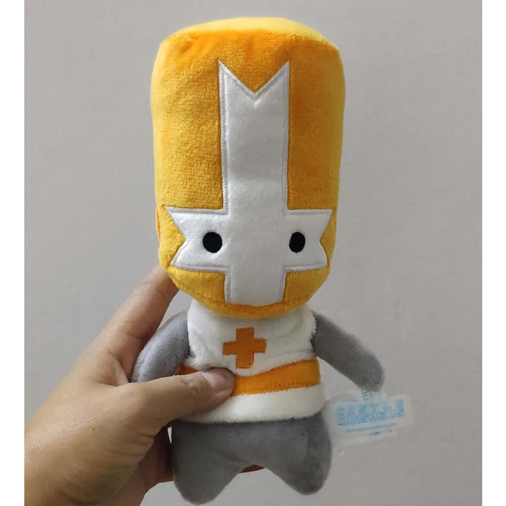Castle Crashers red Orange Knight stuffed plush toy new 20cm жёлтый