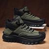 Fashion Men's Shoes New Autumn High Top Boots British Style Retro Workwear Boots Outdoor Sports Waterproof Hiking Boots Plus Size 39-48