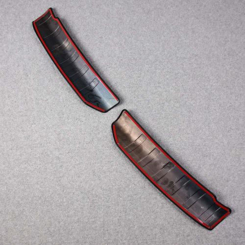 RUIQ Nissan New KICKS P15 Exclusive Interior Stainless Luggage Kicking Plate Scuff Plate Back Rear Inner Scuff Cover Guard Board Protection Garnish Ni