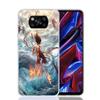 Nesha Nezha Cartoon Phone Case For Xiaomi Poco X7 X6 X5 Pro F7 Ultra Redmi 15C 15 13 13C 12 12C 10 10A 10C 9 9A 9C 9T Cover Poco