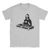 Unisex DJ Mona Lisa T Shirt Cotton Clothes Short Sleeve Oneck Tee Gift Idea TShirt Oversized Tshirt Streetwear Unisex Clothing